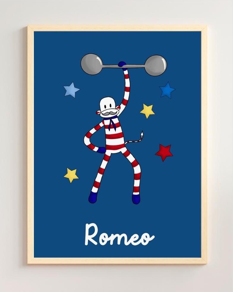Poster personalizzabile - Circo